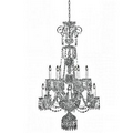 Waterford Ardmore 12 Arm Chandelier